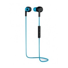 Stylos Audífonos Intrauriculares Deportivos con Micrófono STSDIX1A, Inalámbrico, Bluetooth, Azul