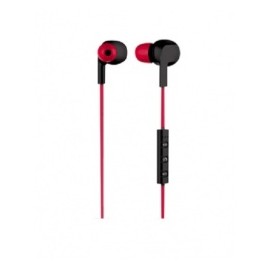 Stylos Audífonos Intrauriculares Deportivos con Micrófono STSDIX1R, Inalámbrico, Bluetooth, Rojo