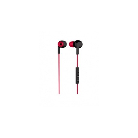 Stylos Audífonos Intrauriculares Deportivos con Micrófono STSDIX1R, Inalámbrico, Bluetooth, Rojo