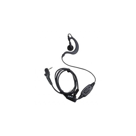 Hytera Audífono Intrauricular con Micrófono EHS13, Alámbrico, 2.5mm, Negro