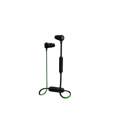 Razer Audífonos Intrauriculares con Micrófono Hammerhead, Inalámbrico, Bluetooth, Negro/Verde