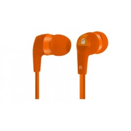 Acteck Audífonos Earbuds Xplotion EB-800, Alámbrico, 3.5mm, 1.2 Metros, Naranja