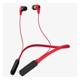 Skullcandy Audífonos Intrauriculares Ink’d Wireless, Inalámbrico, Bluetooth, Negro/Rojo