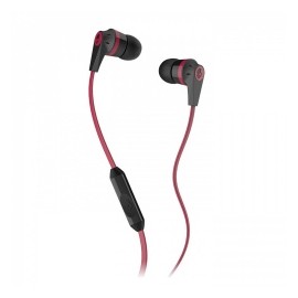 Skullcandy Audífonos Intrauriculares con Micrófono Ink'd 2, Alámbrico, Negro/Rojo