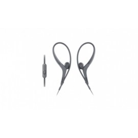 Sony Audífonos Intrauriculares Deportivos con Micrófono AS410, Alámbrico, 1.2 Metros, 3.5mm, Negro