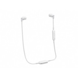 Panasonic Audífonos Intrauriculares con Micrófono RP-HJE120BPA, Inalámbrico, Bluetooth, Blanco