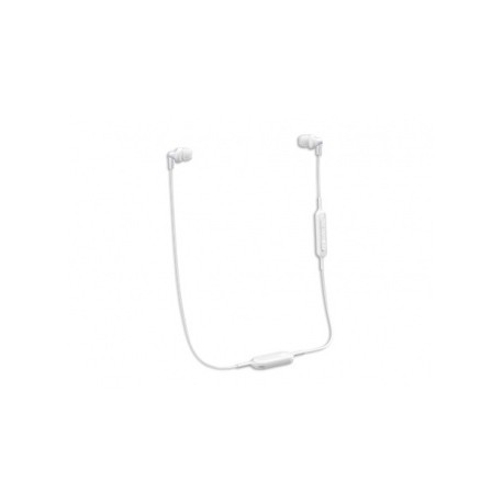 Panasonic Audífonos Intrauriculares con Micrófono RP-HJE120BPA, Inalámbrico, Bluetooth, Blanco