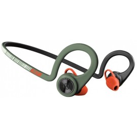 Plantronics Audífonos con Micrófono BackBeat FIT, Bluetooth, Inalámbrico, Verde/Naranja