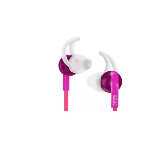 Mobifree Audífonos Intrauriculares MF-GAN-PK, Alámbrico, 1.2 Metros, 3.5mm, Rosa