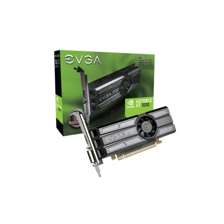 Tarjeta de Video EVGA NVIDIA GeForce GT 1030, 2GB 64-bit GDDR5, PCI Express x16 3.0