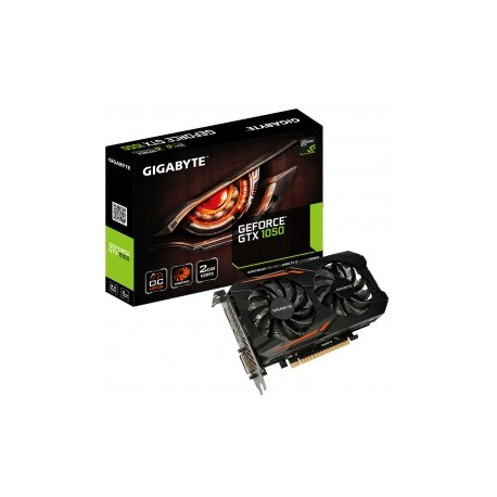 Tarjeta de Video Gigabyte NVIDIA GeForce GTX 1050 OC, 2GB 128-bit GDDR5, PCI Express x16 3.0