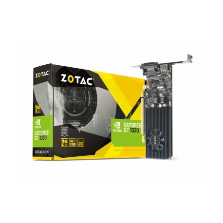 Tarjeta de Video Zotac NVIDIA GeForce GT 1030, 2GB 64-bit GDDR5, PCI Express 3.0