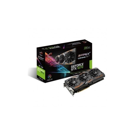 Tarjeta de Video ASUS NVIDIA GeForce GTX 1070 STRIX OC, 8GB 256-bit GDDR5, PCI Express 3.0