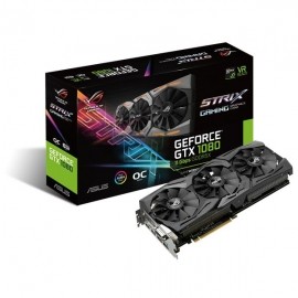 Tarjeta de Video ASUS NVIDIA GeForce GTX 1080 ROG Strix, 8GB 256-bit GDDR5X, PCI Express 3.0