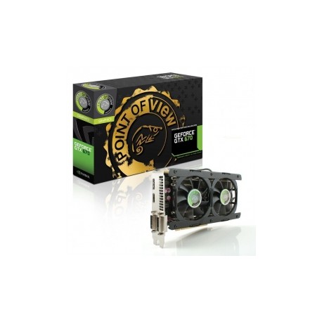 Tarjeta de Video Point of View NVIDIA GeForce GTX 670, 2GB 256-bit GDDR5, PCI Express 3.0