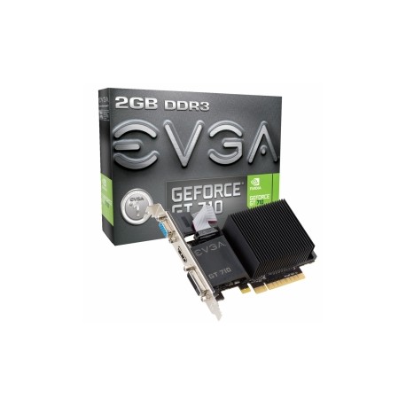 Tarjeta de Video EVGA NVIDIA GeForce GT 710, 2GB 64-bit DDR3, PCI Express 2.0