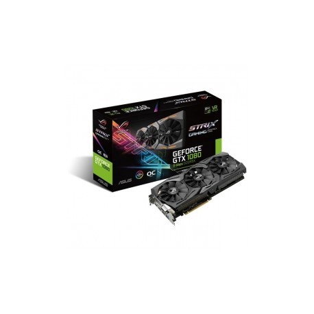 Tarjeta de Video ASUS GeForce GTX 1080 ROG STRIX Gaming, 8GB 256-bit GDDR5X, PCI Express 3.0