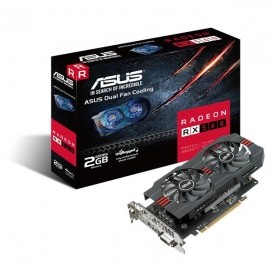 Tarjeta de Video ASUS AMD Radeon RX 560, 2GB 128-bit GDDR5, PCI Express 3.0