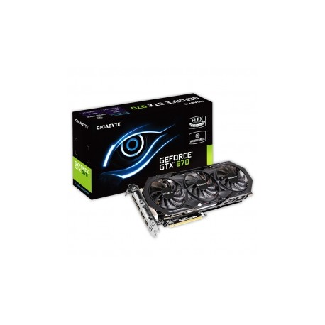 Tarjeta de Video Gigabyte NVIDIA GeForce GTX 970 WINDFORCE 3X 550W, 4GB 256-bit DDR5, PCI Express 3.0