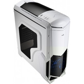 Gabinete Aerocool BATTLEHAWKWH con Ventana LED Azul, Midi-Tower, ATX