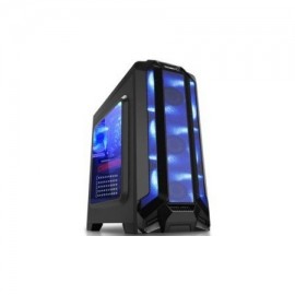 Gabinete Eagle Warrior RobotQ con Ventana LED Azul, Tower, ATX