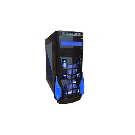 Gabinete Eagle Warrior FS-2 con Ventana LED Azul, Torre, ATX