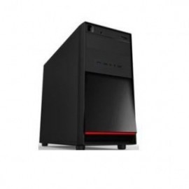 Gabinete K-mex CM-3F22, Mini-Tower, USB 2.0, con Fuente de 450W, Negro