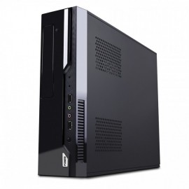 Gabinete Acteck Lumino AC-05003, micro-ATX, USB 2.0, con Fuente de 500W, Negro