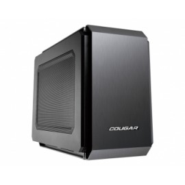 Gabinete Cougar QBX, Mini-Tower, Mini-ITX, USB 3.0, sin Fuente, Negro