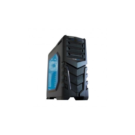 Gabinete Game Factor CSG600 con Ventana LED Azul, ATX