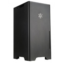 Gabinete SilverStone Fortress FT03-MINI, Mini-Tower, mini-iTX, USB 3.0, sin Fuente, Negro