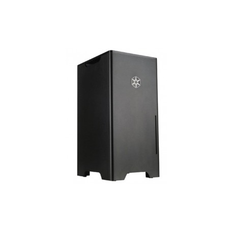 Gabinete SilverStone Fortress FT03-MINI, Mini-Tower, mini-iTX, USB 3.0, sin Fuente, Negro