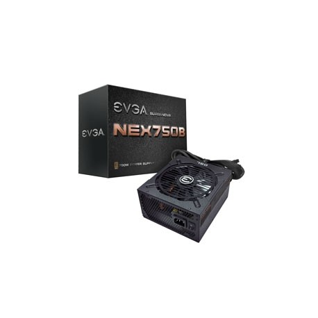 Fuente de Poder EVGA SuperNOVA NEX750B 80 PLUS Bronze, ATX, 135mm, 750W