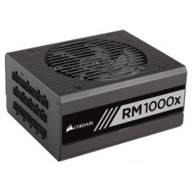 Fuente de Poder Corsair RM1000x 80 PLUS Gold, 24-pin ATX, 135mm, 1000W, Negro