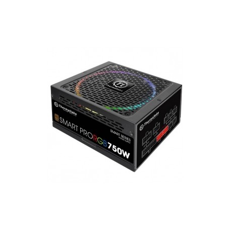 Fuente de Poder Thermaltake Smart Pro RGB 80 PLUS Bronze, 24-pin ATX, 140mm, 750W