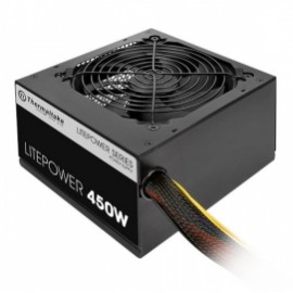 Fuente de Poder Thermaltake Litepower, ATX, 120mm, 450W