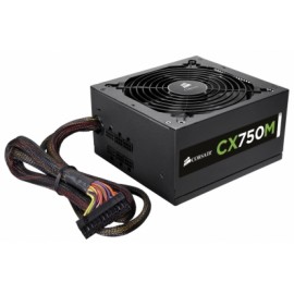 Fuente de Poder Corsair CX750M 80 PLUS Bronze, ATX, 120mm, 750W