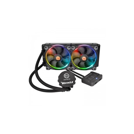 Thermaltake Water 3.0 Riing RGB 240 Enfriamiento Líquido para CPU, 120mm, 800-1500RPM