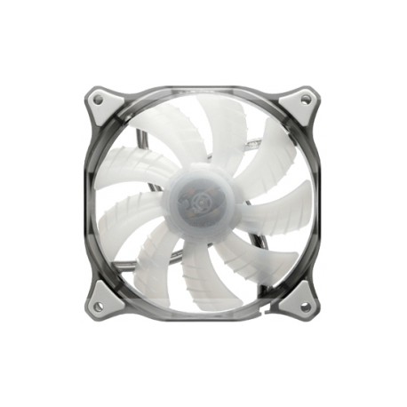 Ventilador Cougar CFD120 White LED, 120mm, 1200RPM, Blanco