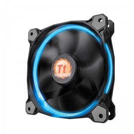 Ventilador Thermaltake Riing 12 LED RGB, 120mm, 800-1500RPM, Negro - 3 Piezas