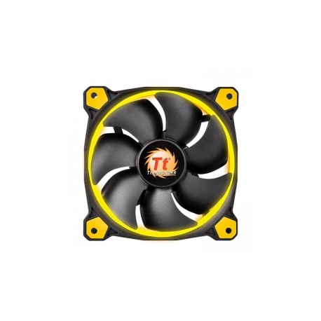 Ventilador Thermaltake Riing 14, LED Amarillo, 140mm, 1400RPM