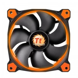 Ventilador Thermaltake Riing 14, LED Naranja, 140mm, 1400RPM