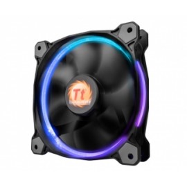 Ventilador Thermaltake Riing 14 LED RGB 256 Colores, 140mm, 800-1400RPM, Negro