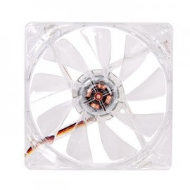 Ventilador Thermaltake Pure 12 LED Azul, 120mm, 1000RPM, Transparente