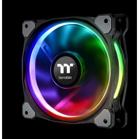 Ventilador Thermaltake Riing Plus LED RGB, 120mm, 500-1500RPM, Multicolor