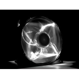 Ventilador NZXT FZ-120 Airflow, LED Blanco, 120mm, 1200RPM, Negro