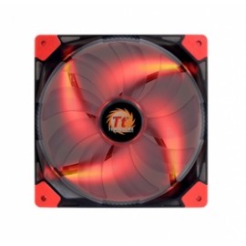 Ventilador Thermaltake Luna 14 LED Rojo, 140mm, 1000RPM, Negro