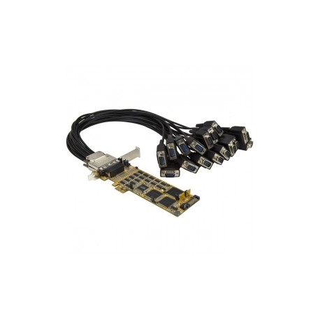 StarTech.com Tarjeta Adaptador Serial PCI Express de 16 Puertos RS232 DB9