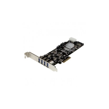 Startech.com Tarjeta PCI Express con Fuente Molex, 4 Puertos USB 3.0