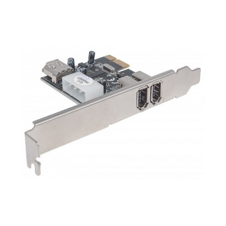 Manhattan Tarjeta PCI Express 152112, 2 Puertos FireWire 400, 2.5 Gbit